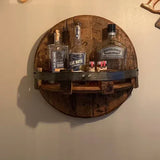 Bourbon Whiskyfat-Hylle