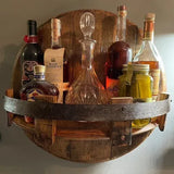 Bourbon Whiskyfat-Hylle