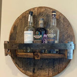 Bourbon Whiskyfat-Hylle