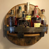 Bourbon Whiskyfat-Hylle