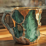 Krystall-infuserte mineral kaffekopper