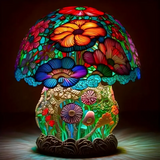 Frostet Sopp Lampe